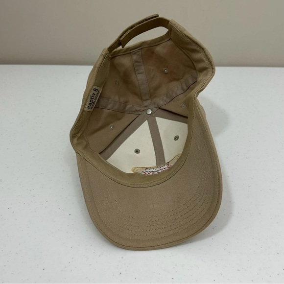 Nascar Busch Series Captiv8 Baseball Cap Nascar Racing Khaki/Beige Hat - Picture 7 of 9